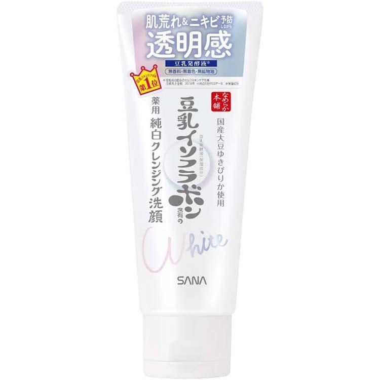 Sana Nameraka Tone Up Whitening Cleanser 豆乳净颜美白洗面奶