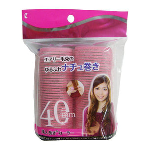 Lucky Trendy Hair Curler 40mm Pink 114-01A 新型便利发卷