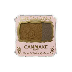 Canmake Natural Chiffon Eyebrow 03 Cinnamon Cookie 双色眉粉 #03肉桂曲奇