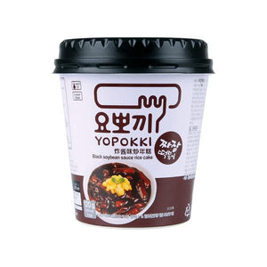
                
                    Load image into Gallery viewer, Yopokki (Jiajang Rapokki-Cup) Rice Cake 韩国拉面炒年糕 炸酱味-杯装
                
            