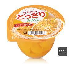 Tarami Big Jelly Cup - Mandarin Orange 大果冻杯橘子