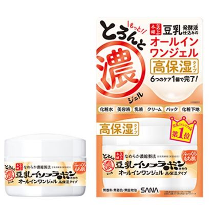 
                      
                        Sana Nameraka Rich Gel 多效高保湿凝胶6合1 100g
                      
                    